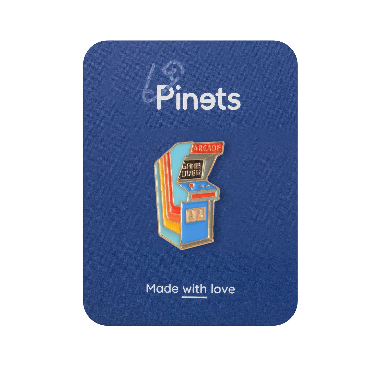 Automat Game Over przypinka - Pinets Polska