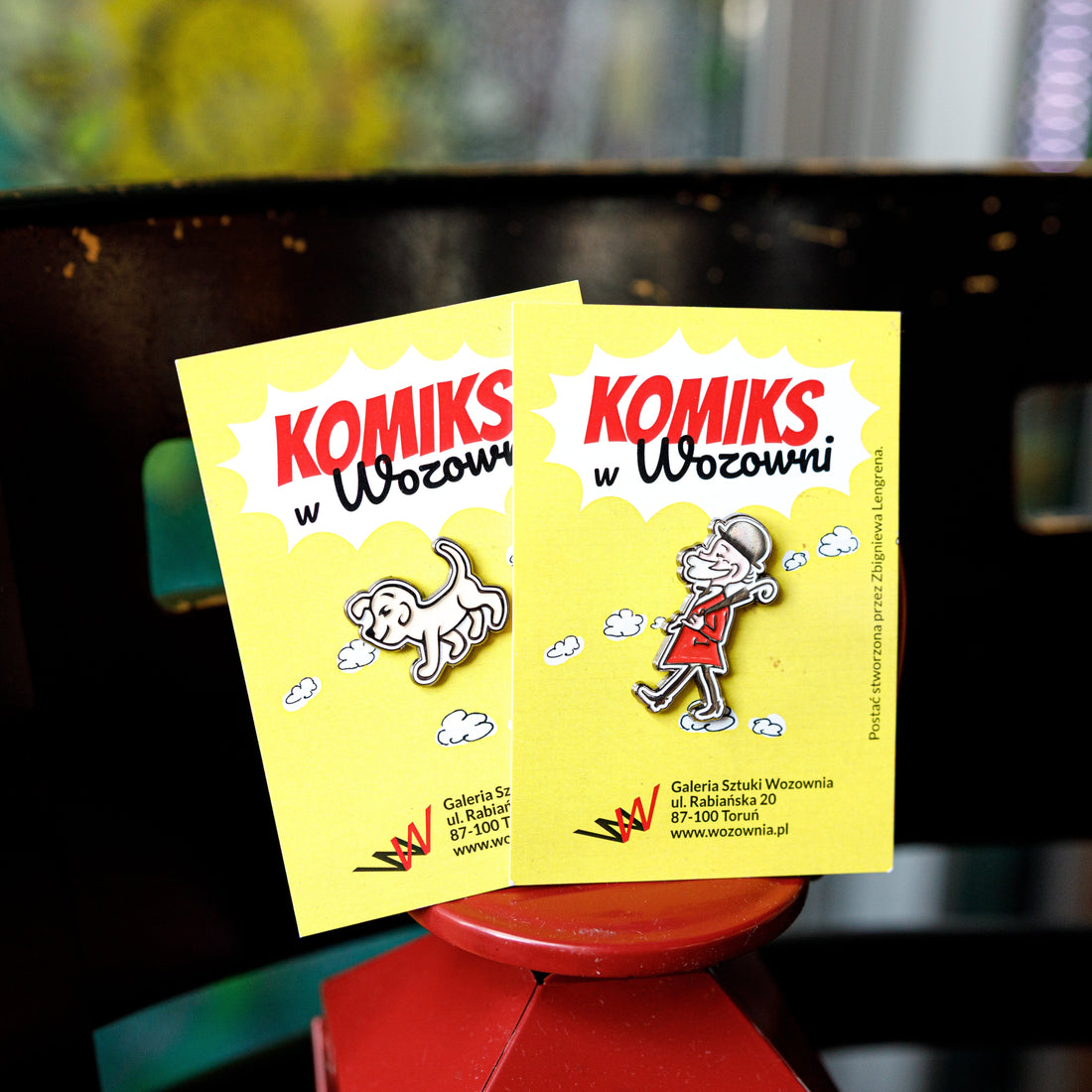 Figuralna Precyzja: Przypinki Komiksowe w Twardej Emalii od Pinets