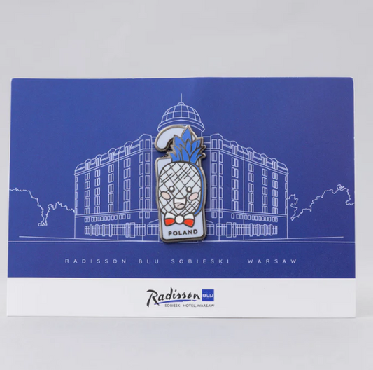 Przypinka opracowana od podstaw