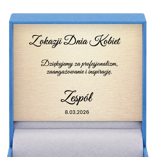 Firmowa dedykacja z okazji dnia kobiet