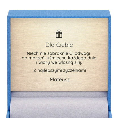 Pudełko z dedykacją