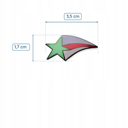 Gwiazda kosmiczna - kolekcjonerska przypinka