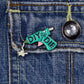 DIY till I die przypinka - Pinets Polska
