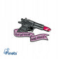 GIRL POWER przypinka szminka pistolet - Pinets Polska