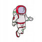 Kosmonauta - przypinka kolekcjonerska w kosmicznym klimacie
