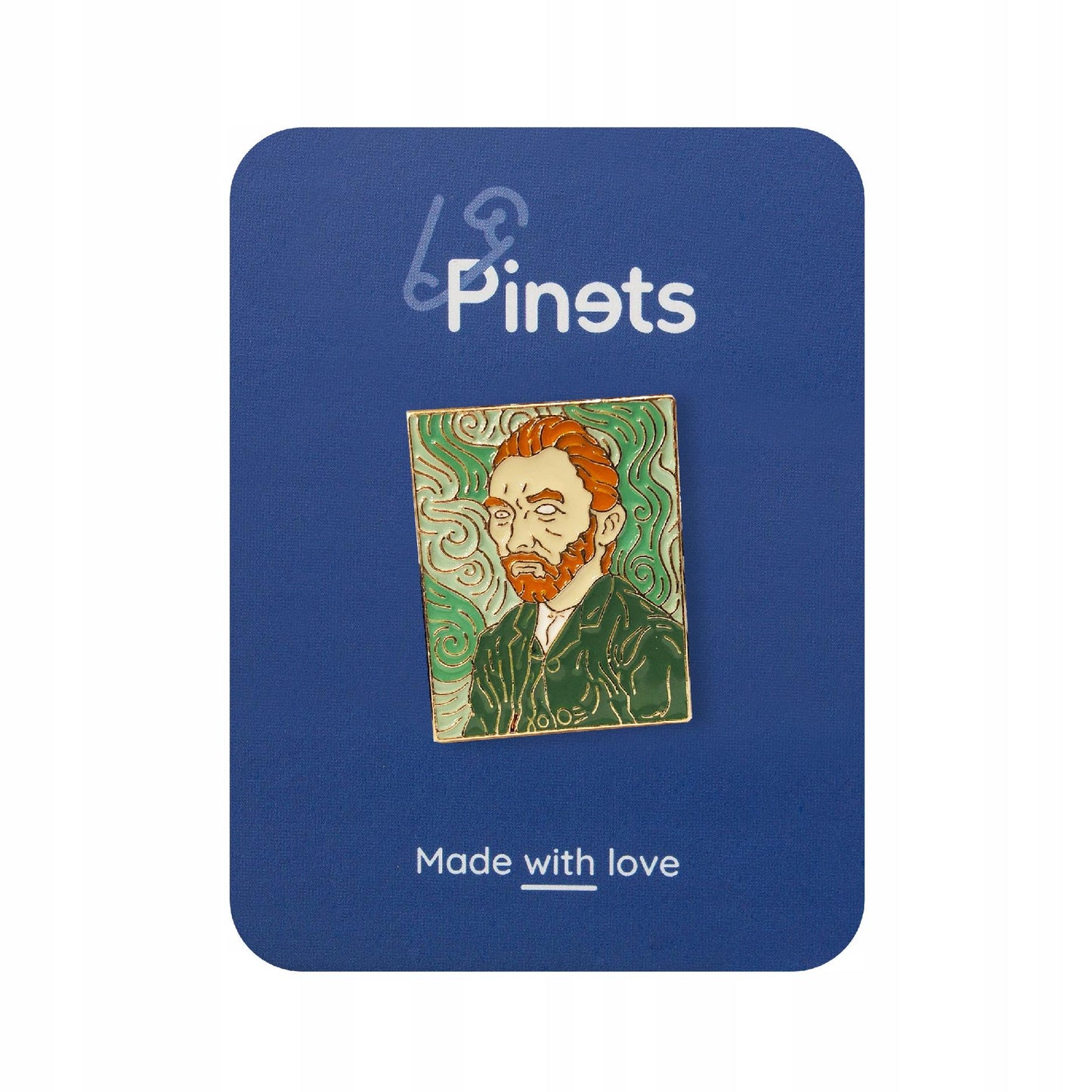 Autoportret Vincent Van Gogh Przypinka