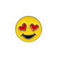 Emotka zakochana przypinka Emoji