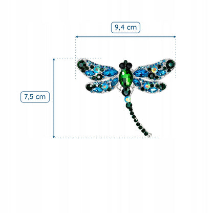 Ważka zielona broszka - Pinets Polska