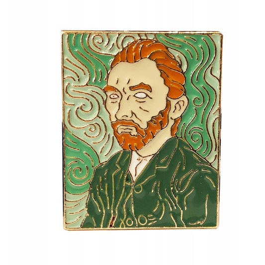 Autoportret Vincent Van Gogh Przypinka